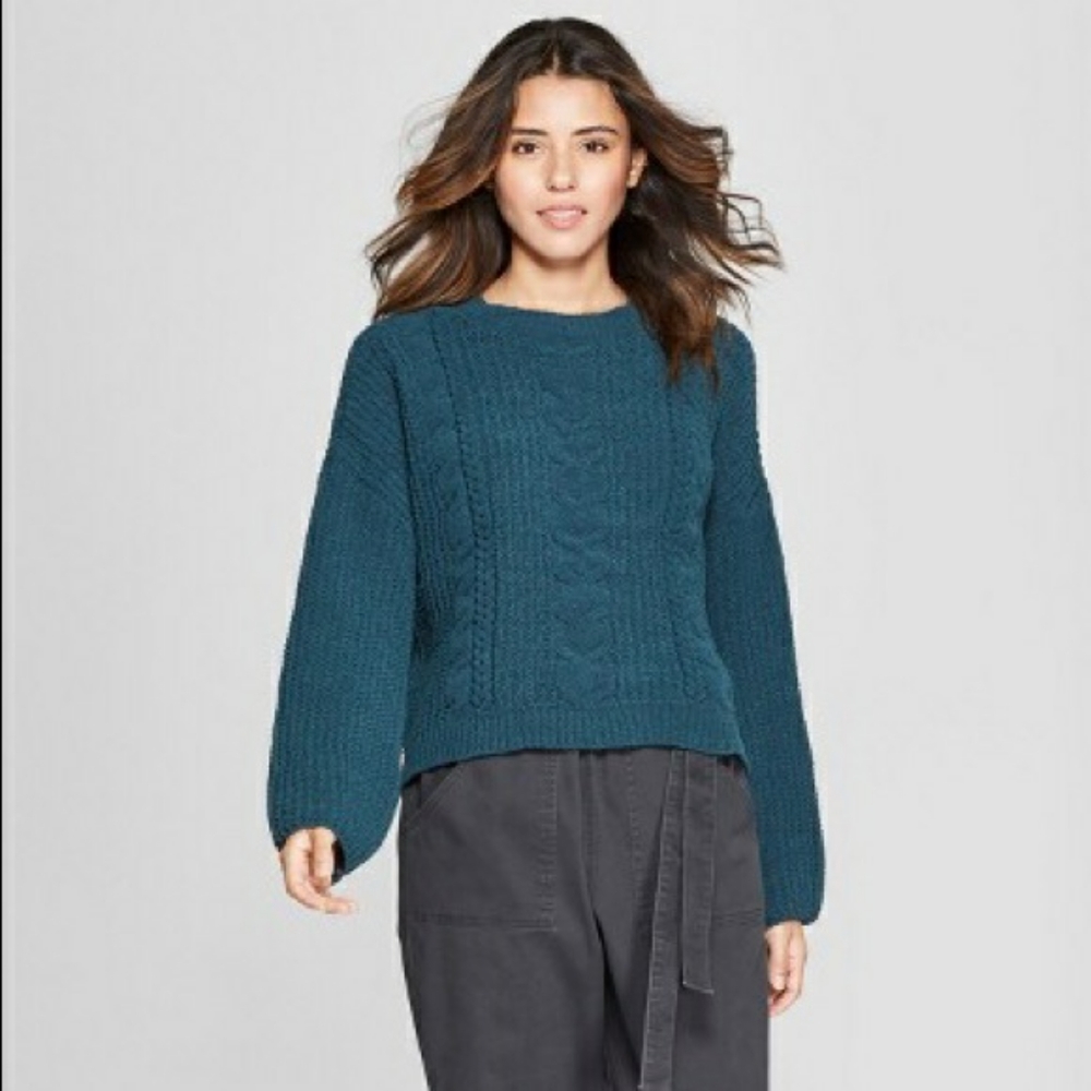 Universal Thread Cable Knit Sweater